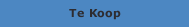 Te Koop